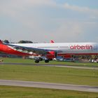 Air Berlin landet in Düsseldorf