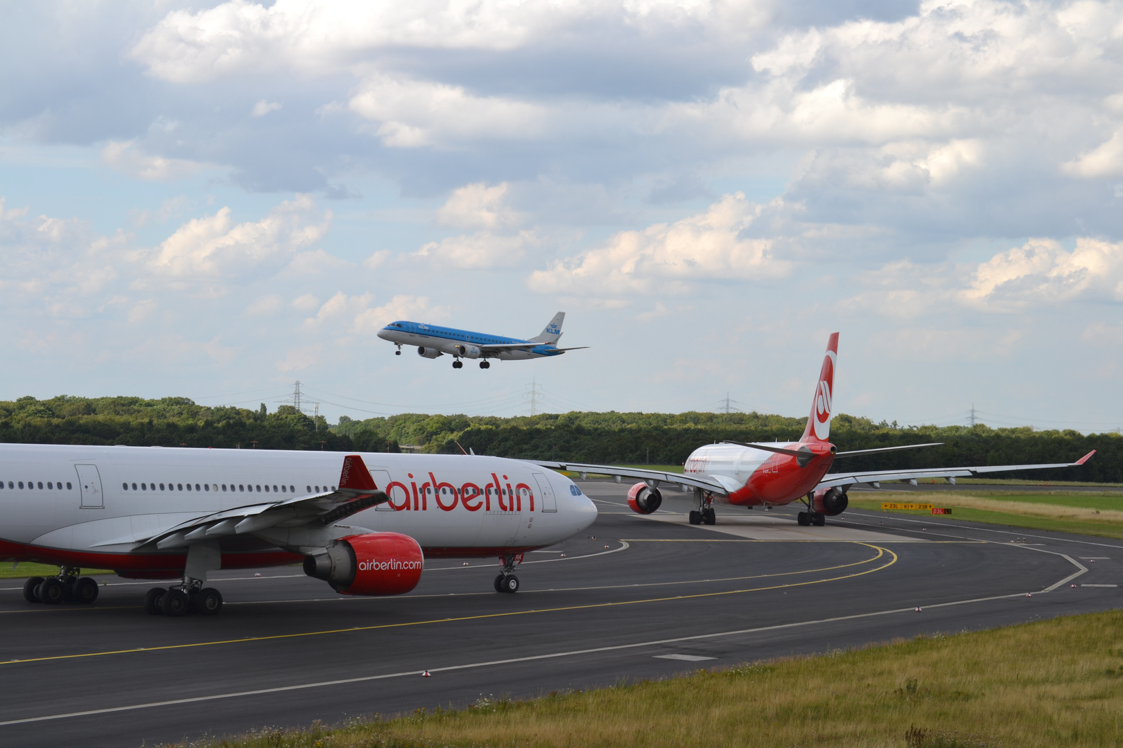 Air Berlin Zwillinge und die kleine KLM