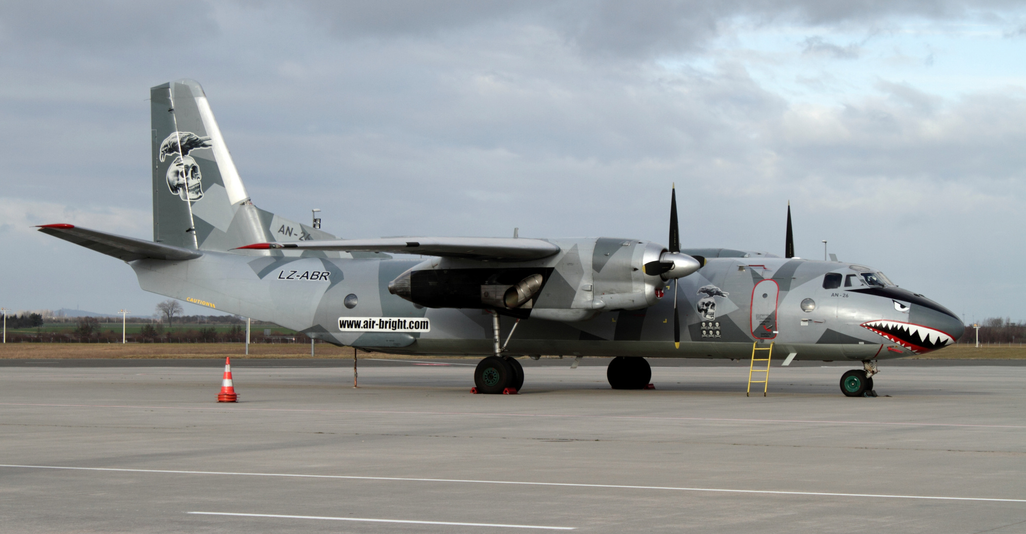 Air Bright Antonov An-26 LZ-ABR @ LEJ