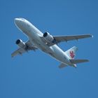 Air Canada approaching YYZ