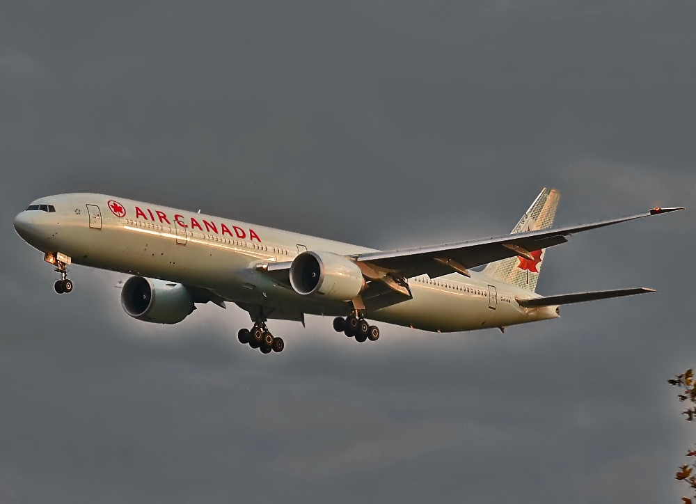 Air Canada in anderem Licht