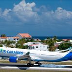 Air Caraibes Touch-down Sint Maarten SXM