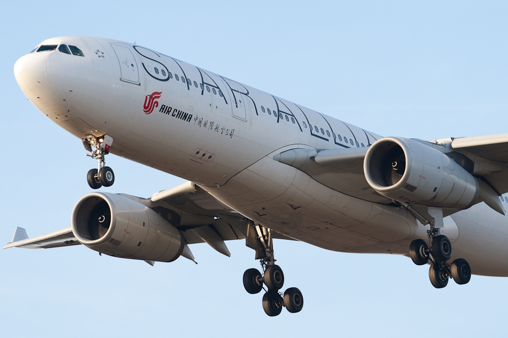 Air China A330-243 B-6091 Star Alliance