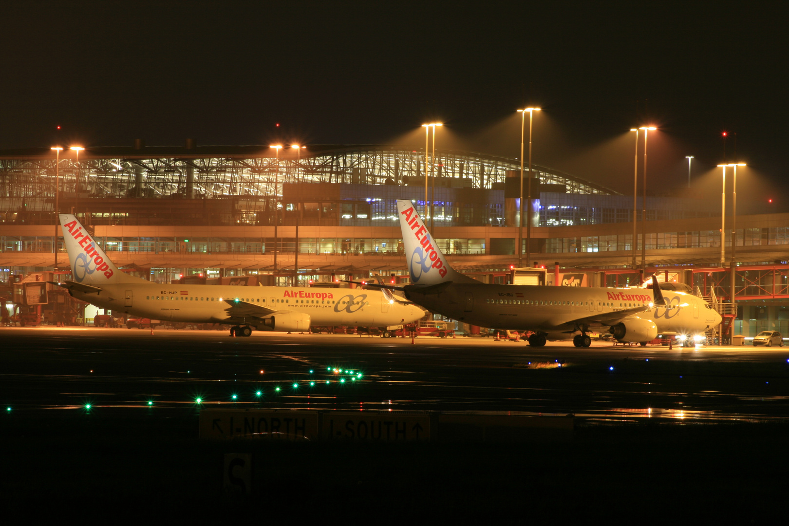 Air Europa Duo en Hamburgo / Air Europa Duo in Hamburg