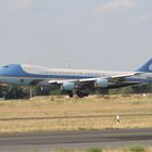 Air Force One im Anflug