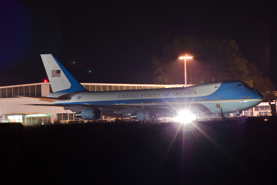 Air Force One in Dresden