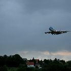 Air Force One in Dresden " Welcome Mr. Präsident "