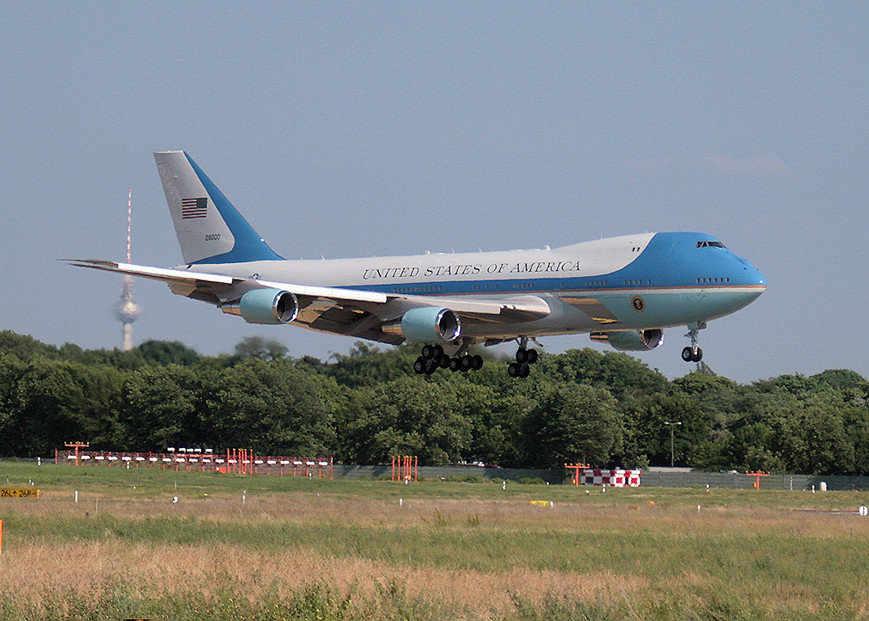 Air Force One in Tegel