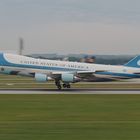 Air Force One - Landing in Munich (EDDM) on 7th June 2015