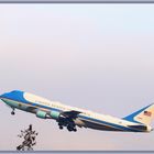 Air Force One zu Besuch in Kloten Zürich