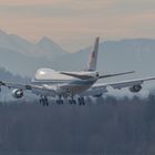 AIR FORCE ONE Zürich Kloten 25.1.2018 (WEF) D.TRUMP