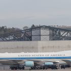 AIR FORCE ONE Zürich Kloten 25.1.2018 (WEF) D.TRUMP