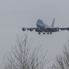 AIR FORCE ONE Zürich Kloten 25.1.2018 (WEF) D.TRUMP