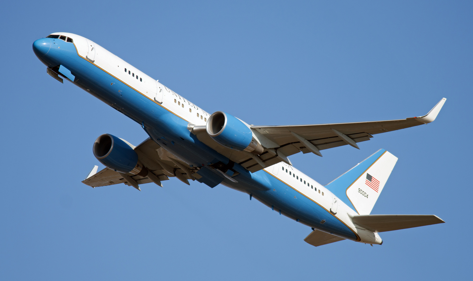 Air Force two  -  Boeing C32 ( B 757 )