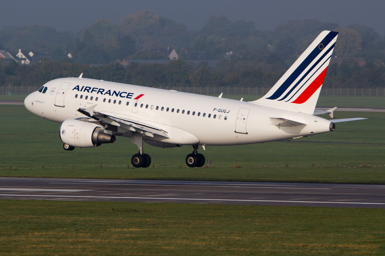 Air France A318 in EDDL