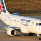 Air France im Abendlicht