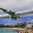 Air France low approach SXM