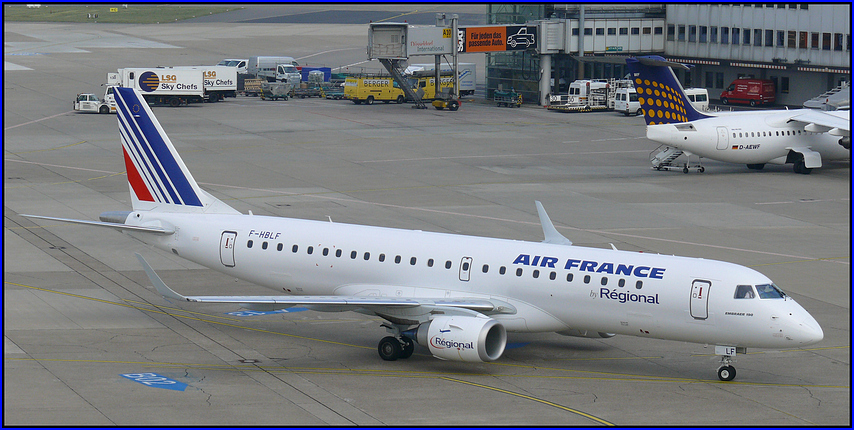 Air France Regional, Embraer 190, Reg.: F-HBLF