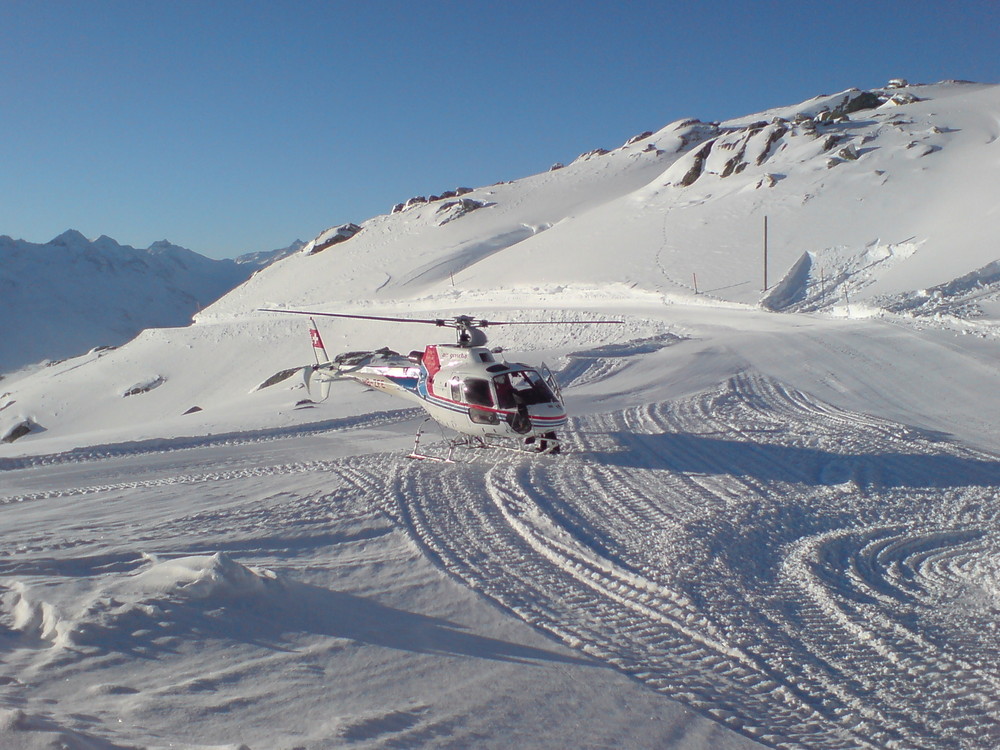 Air Grischa im Schnee