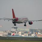 AIR India Cargo bei der Landung