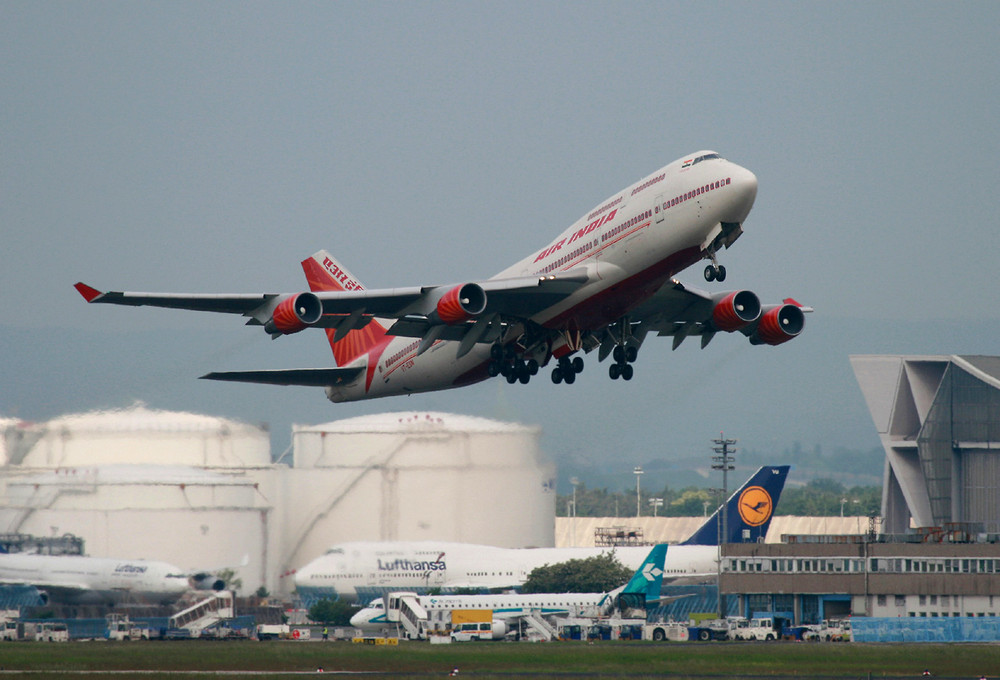 Air India takeoff