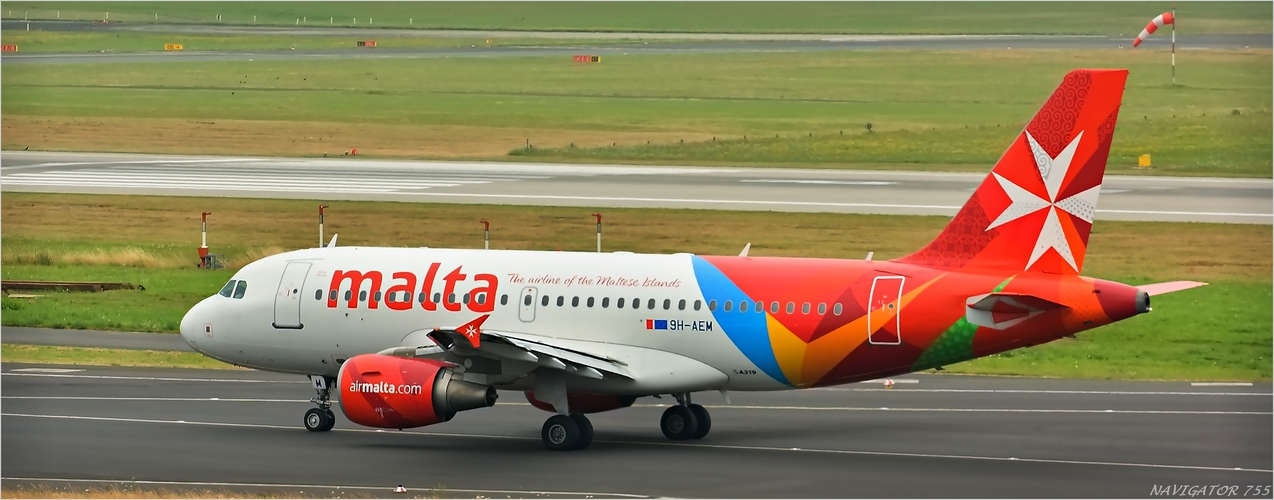 air Malta / A319 / 9H-AEM / EDDL