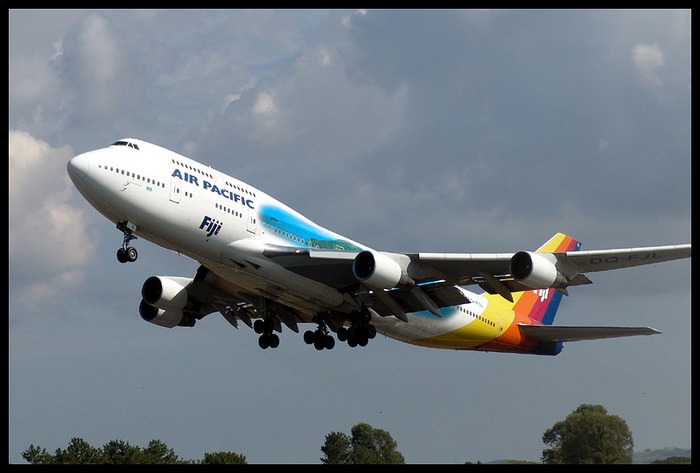 Air Pacific Flug Nadi / Fiji nach Sydney