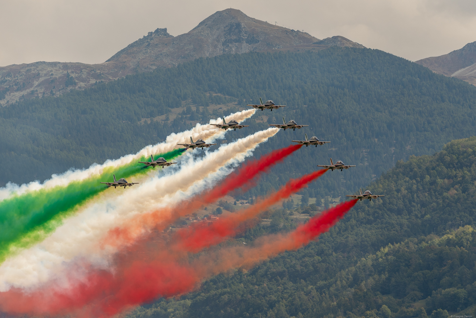 Air-Show Sion 2017 / Kunstflugstaffel Frecce Tricolori 