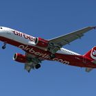 AirBerlin im Anflug auf Tegel TXL