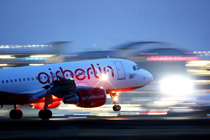 Airberlin @ night