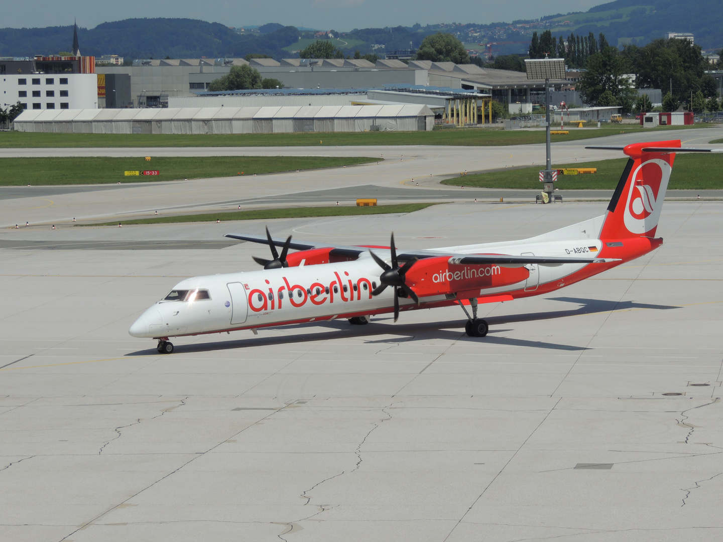 Airberlin Propellermaschine