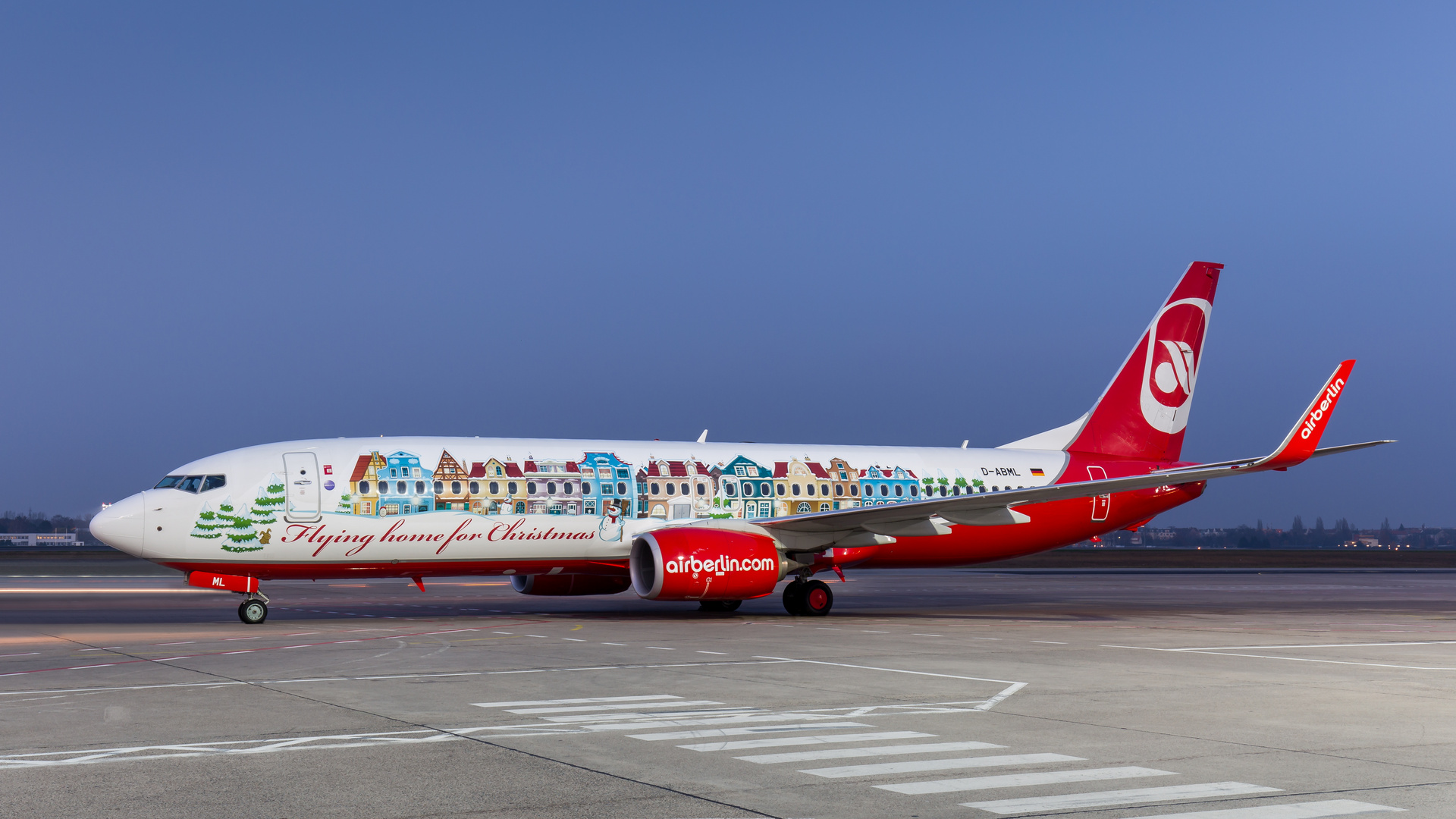 Airberlin X-Mas Flieger 2014