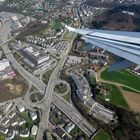 Airborne 2 über dem Flughafen Zürich
