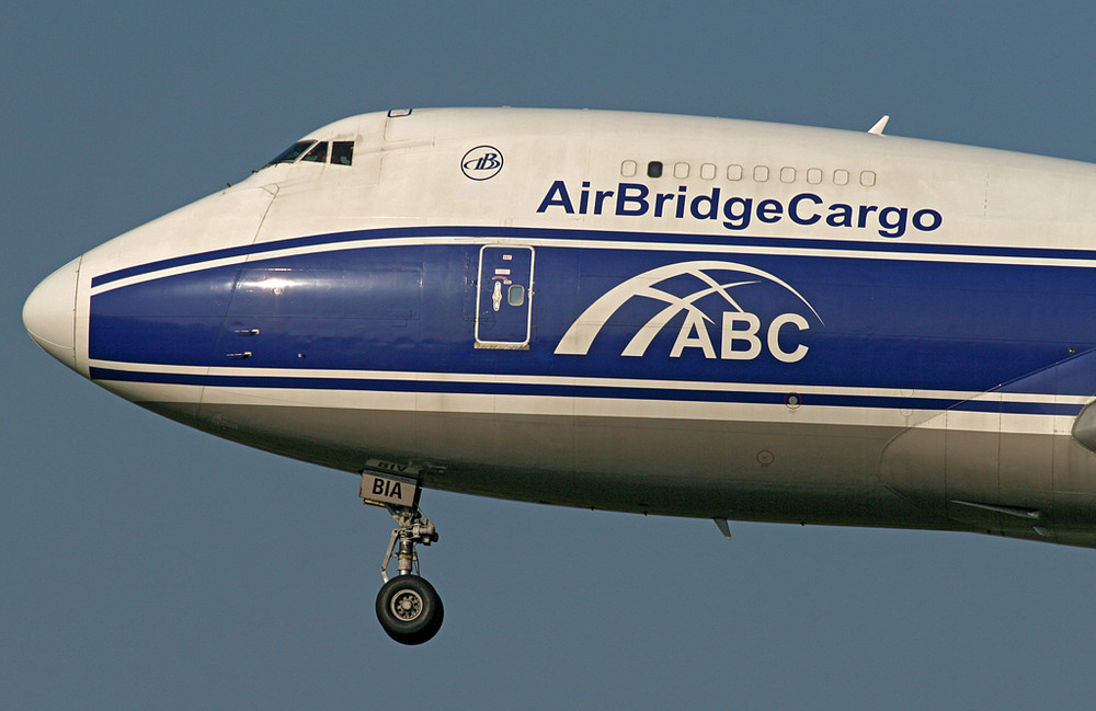 AirBridgeCargo im Landeanflug