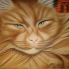 Airbrush: Kater "Tizian"