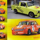 Airbrush-Motorhaube Trabant