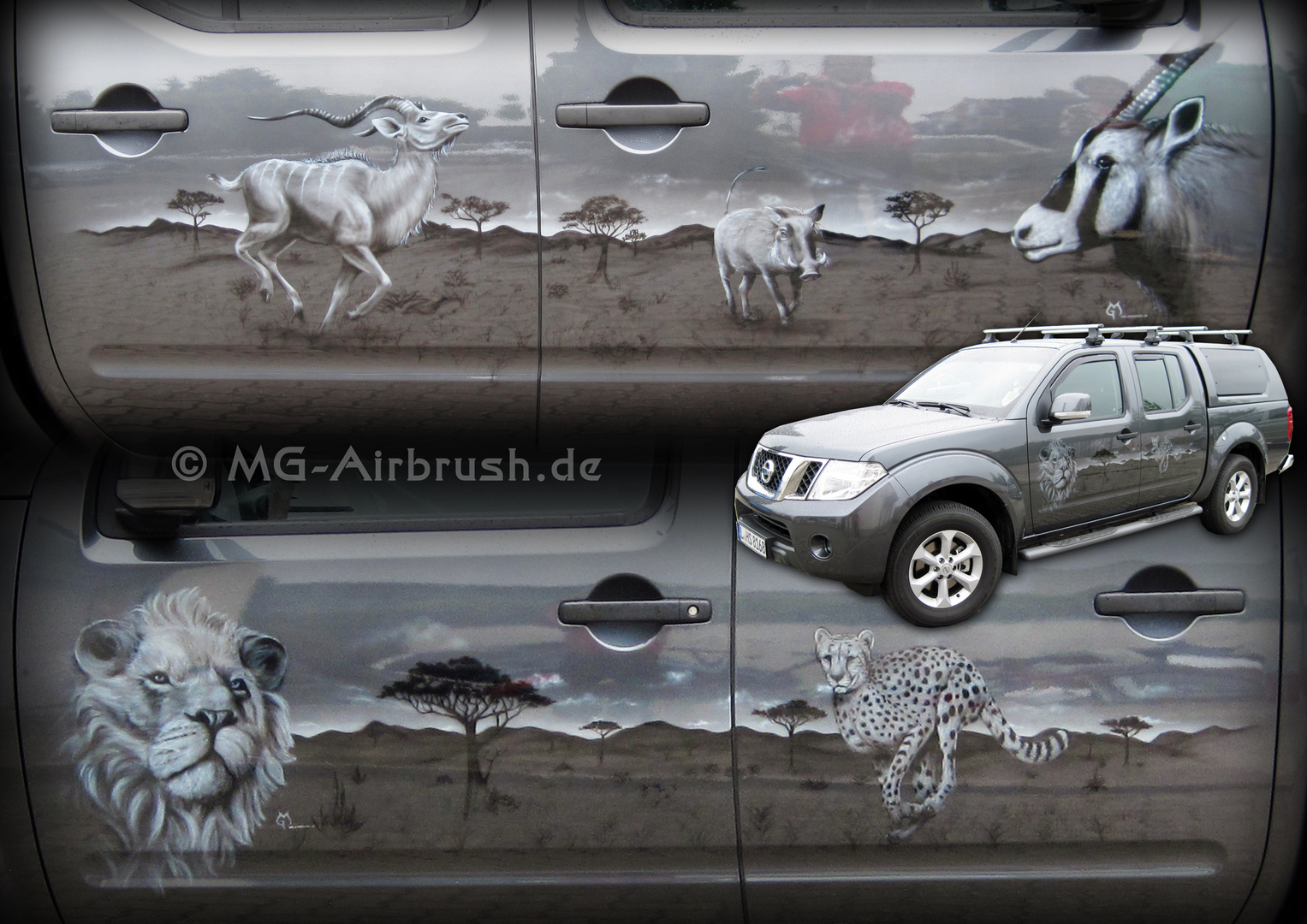 Airbrush Safari-Nissan