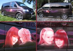 Airbrush VW T5 Multivan Concert