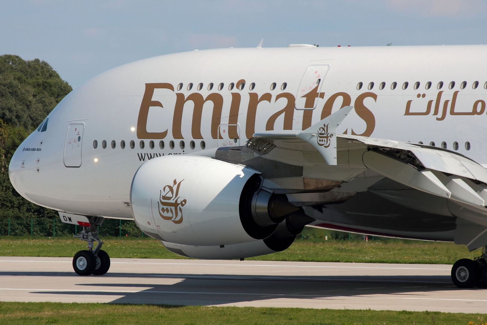 Airbus A-380 Emirates Detailsight