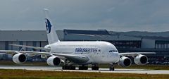 Airbus A 380 / Finkenwerder Sommer 2012