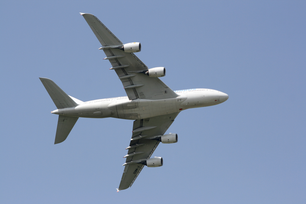 Airbus A 380, Flugshow