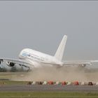 Airbus A-380 powerd by 4-off Trent-900 Rolls-Royce Turbofan Engines