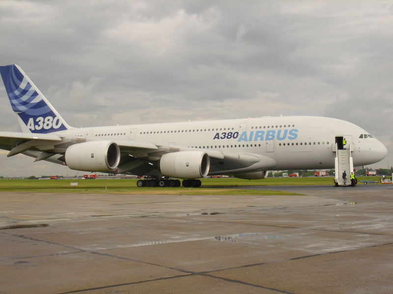 Airbus A 380 Werksfarben