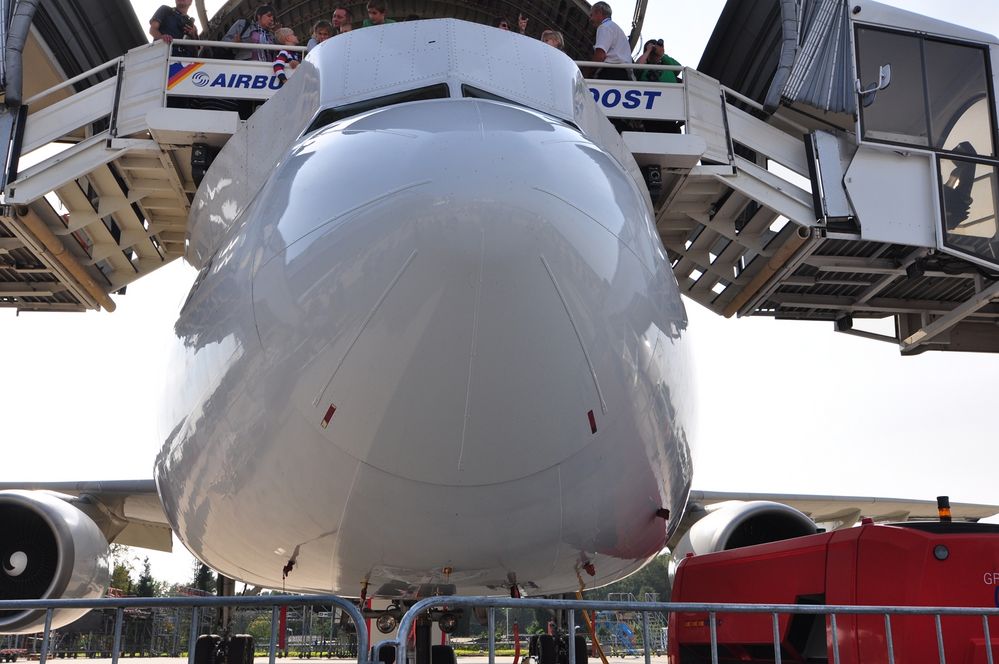 Airbus A300-600ST in Großaufnahme