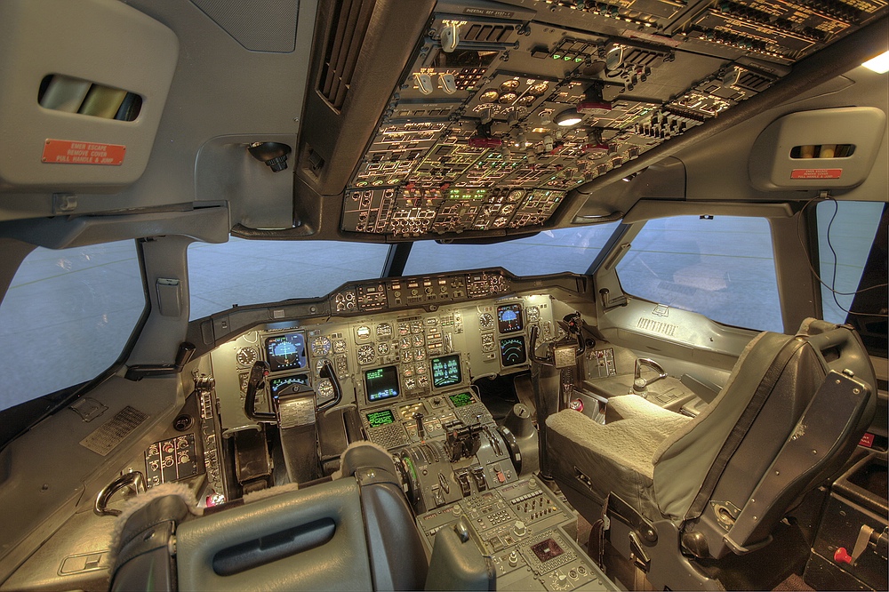 Airbus A310 Cockpit Foto & Bild | luftfahrt, verkehr & fahrzeuge, hdr  Bilder auf fotocommunity