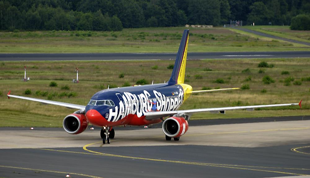 Airbus A319-112 - Hamburg-Shopper