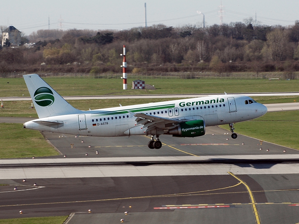 Airbus A319-112 Von Germania