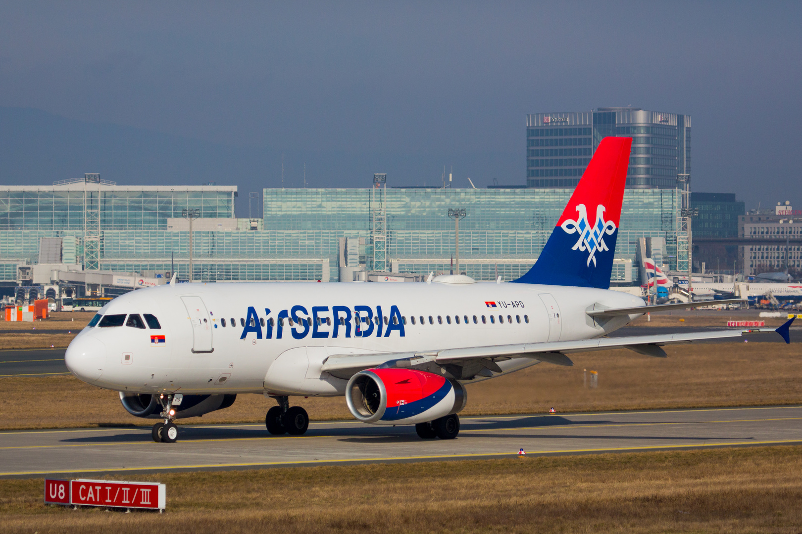 Airbus A319-132 der AirSERBIA