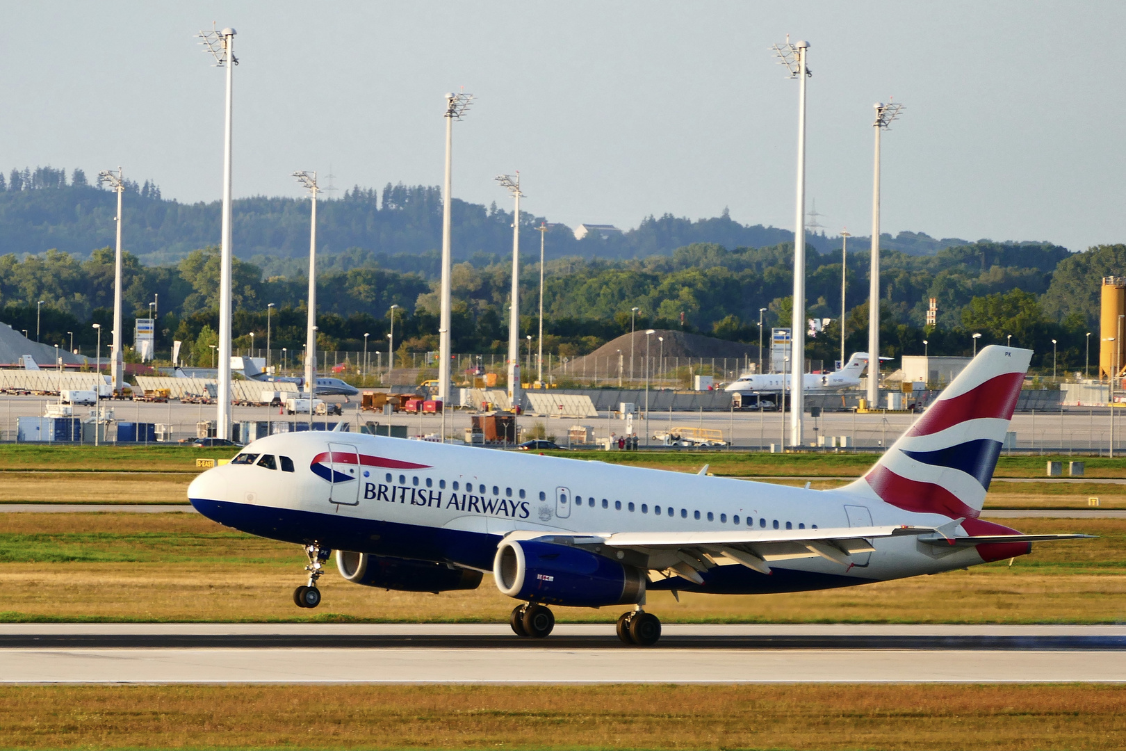 Airbus A319 der British Airways