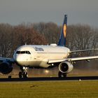 Airbus A320 vor dem Takeoff